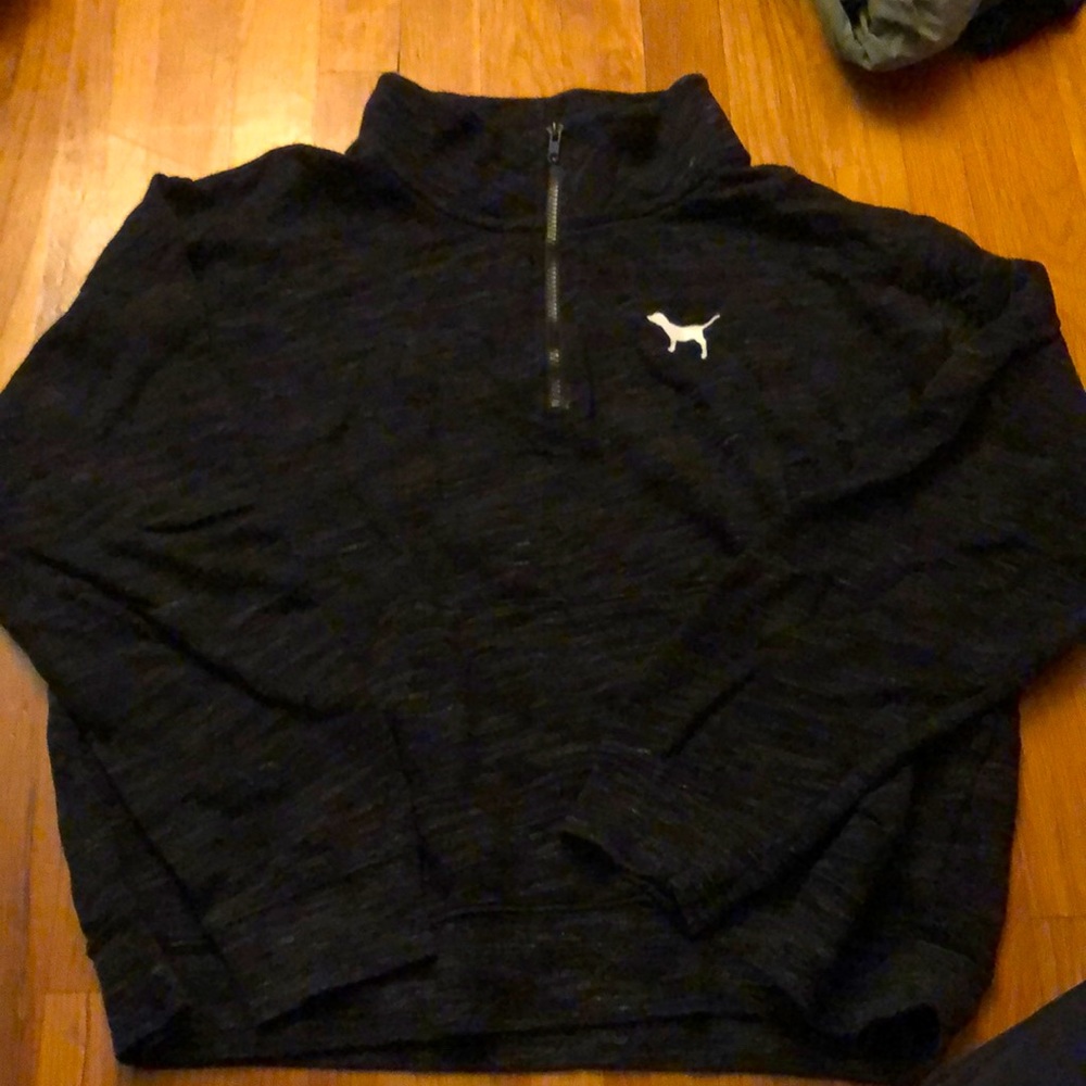Dark grey PINK sweatshirt